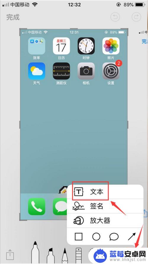 苹果手机如何置顶文字图片 iPhone手机如何给照片添加文字