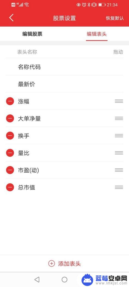 同花顺手机如何修改标头 如何在同花顺中修改自选股表头