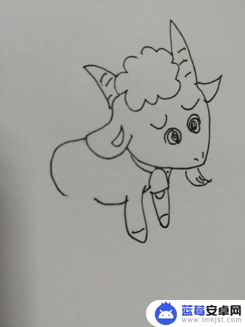用手机怎么画羊羔 用简笔画描绘小羊羔的技巧
