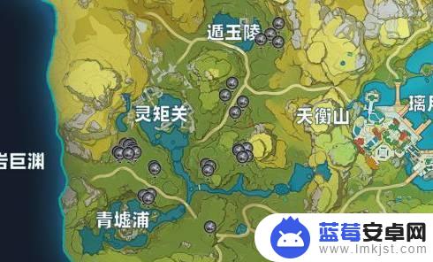 白铁块原神分布 原神白铁块在哪里可以找到