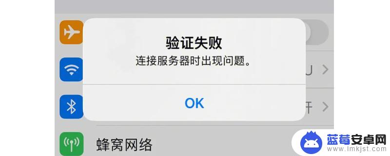 苹果手机显示连接服务器出错 iPhone连接服务器时出现问题怎么办