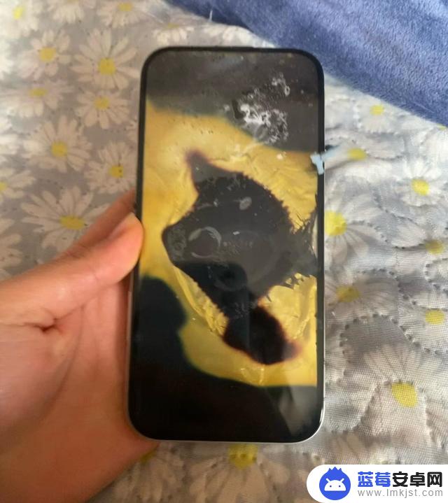 女生称刚购买不到两周的iPhone16手机自燃，坚称未使用磁吸充电器并已向客服求助