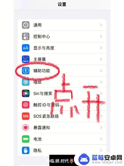 苹果手机6s怎么设置圆点 如何设置iphone6s小圆点菜单