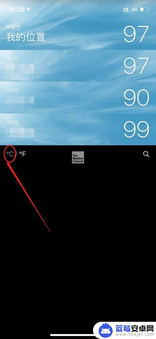 苹果手机自带天气温度80多 苹果手机天气显示80多度原因