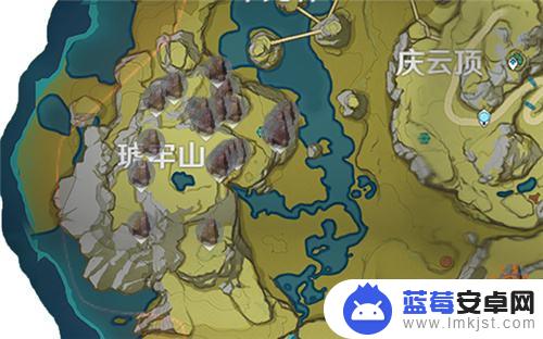 黑铁块原神位置 原神铁块资源分布图