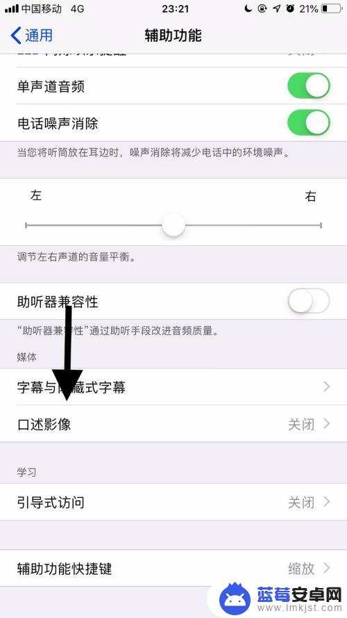 手机如何打开影像功能 苹果手机如何开启口述影像功能