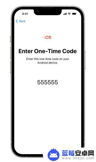 安卓转移数据到苹果怎么输入代码 从安卓设备迁移数据至 iPhone 14 步骤