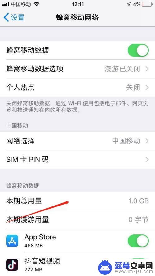 苹果手机如何查剩余流量 苹果手机流量剩余查询方法