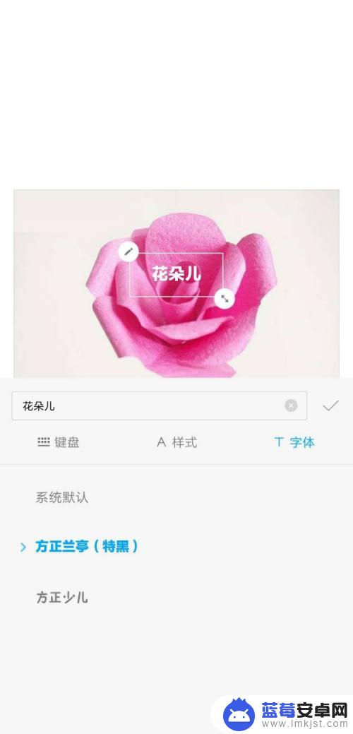 手机相册如何选字体风格 手机照片文字字体选择方法