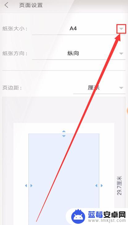 设置手机纸张大小怎么设置 手机WPS如何设置页面纸张大小