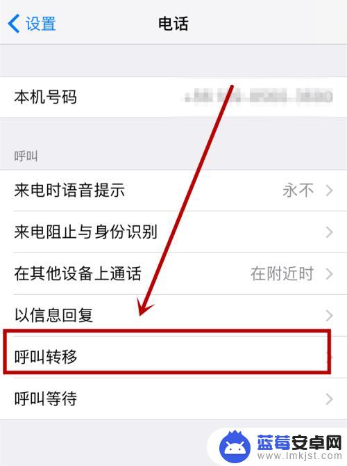 苹果手机怎么呼叫转移到另一个手机 苹果手机呼叫转移到底在哪里设置