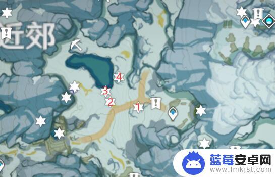 原神寻找信标的位置 《原神》雪山勘测信标位置图解