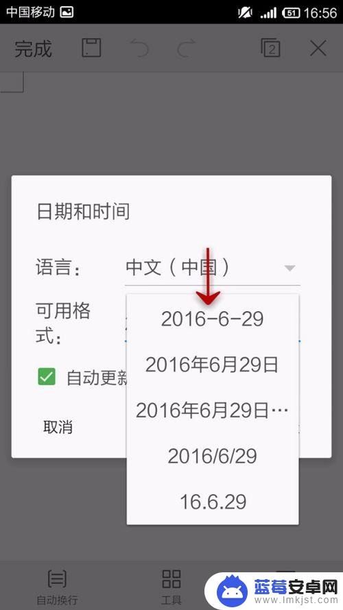 手机如何给文档加上时间 WPS Office文档怎么插入日期和时间