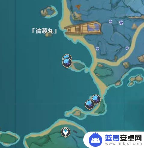 海灵芝原神 原神海灵芝分布图