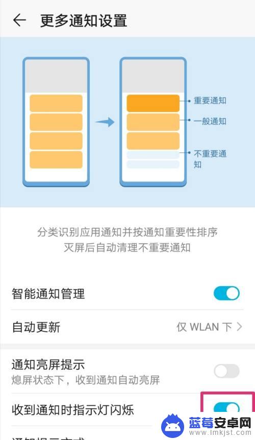 荣耀手机怎么设置闪烁提示 华为荣耀手机消息通知指示灯闪烁设置方法