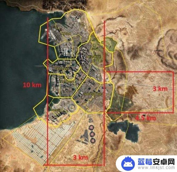 荒野大镖客2和gta5哪个地图大 《赛博朋克2077》和GTA5游戏地图面积分析