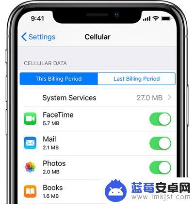 移动版苹果手机怎么查流量 如何在 iPhone XS 上实时监控流量消耗