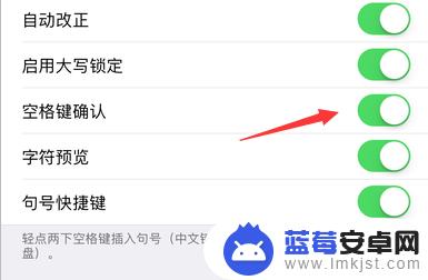 苹果手机打方格键怎么设置 苹果iPhone键盘空格键设置方法