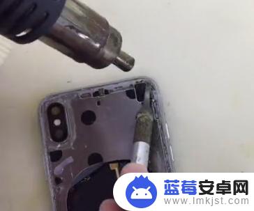 苹果手机后屏玻璃破碎 iPhone X后玻璃更换注意事项