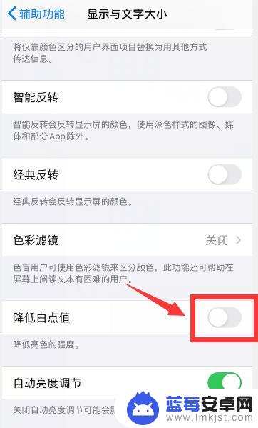 苹果手机x白点怎么设置 如何在苹果手机上设置降低白点值