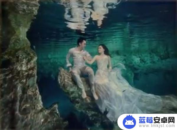 水中婚纱抖音文案(水中婚纱照)