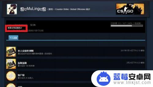 steam如何看游戏成就 STEAM如何查看某一款游戏的成就