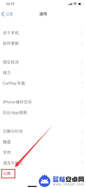 手机字典怎么打 iOS 11词典教程