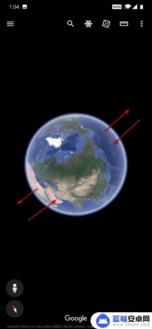 手机地球怎么放大缩小 谷歌地球手机版怎么用