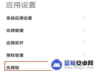 小米手机每个软件怎么设置密码 小米手机应用锁的具体操作方法