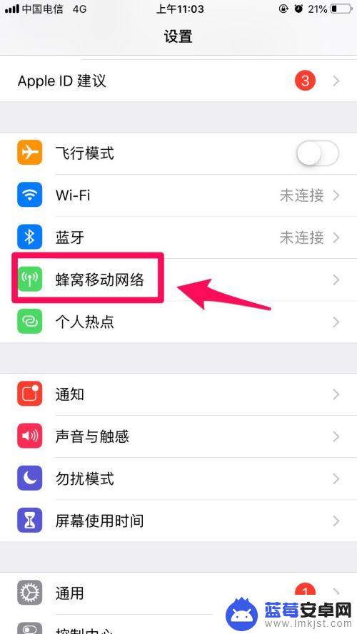 苹果手机怎么移动设置 iPhone如何修改移动网络设置