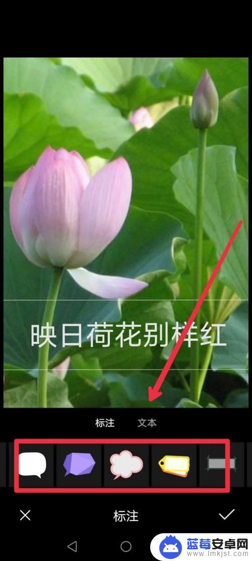 手机的图片如何题字 手机照片上怎么写字