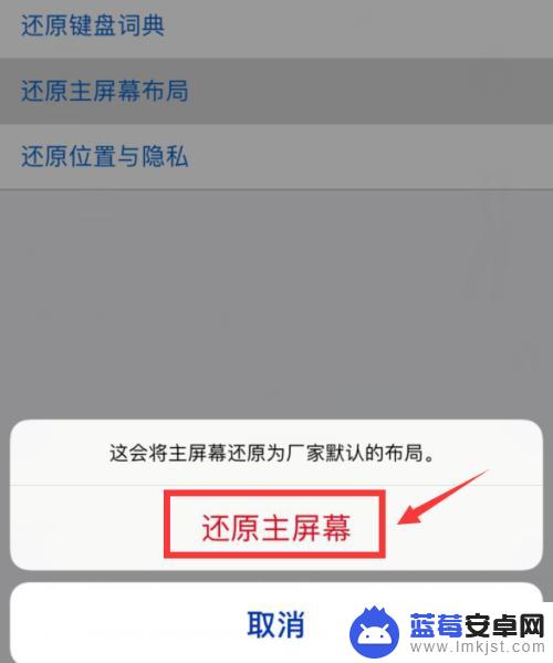 苹果手机主屏没了怎么办 iPhone桌面图标不见了怎么办