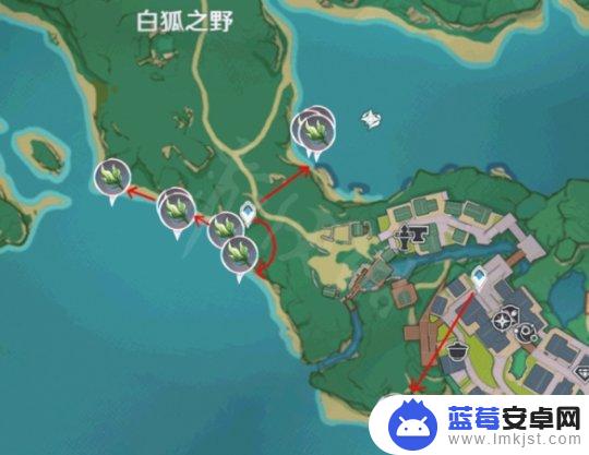 原神海带哪里采集 《原神》海草采集路线分享