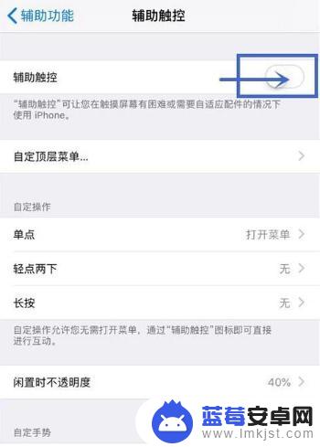 手机怎么拍出小白点 iPhone如何设置小白点进行快速截图