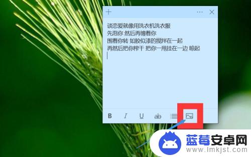 便签怎么导入图片 Windows 10便笺怎样插入图片