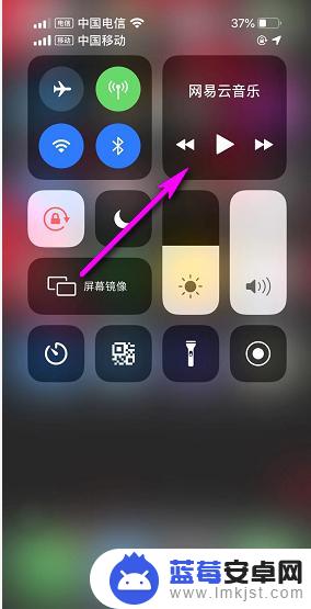 iphone网易云音乐不显示控制面板 苹果手机怎么把网易云音乐放到控制中心